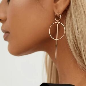 BOHO GEOMETRIC DANGLE EARRINGS